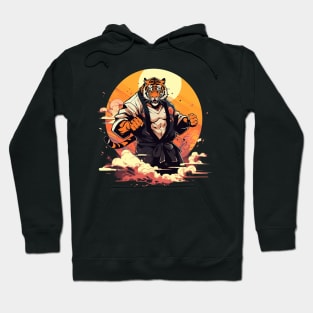 karate tiger Hoodie